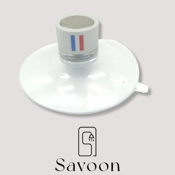 Solo Porte savon Gris avec drapeau