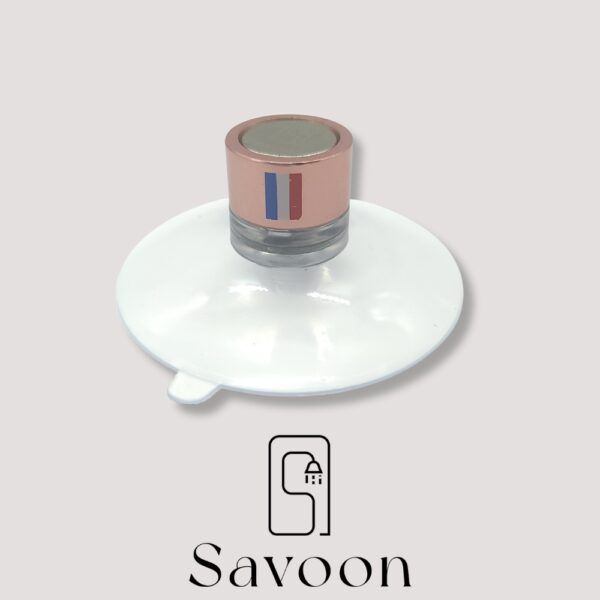 Solo Porte savon Or rose avec drapeau